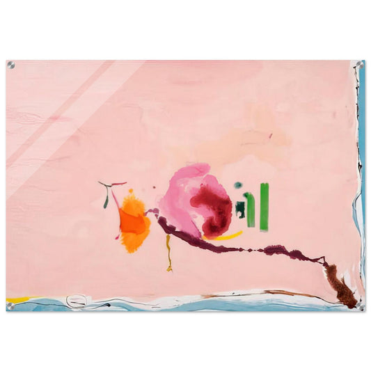 Flirt - 1995 - Helen Frankenthaler Acrylic Print - 70x100 cm / 28x40″ inches