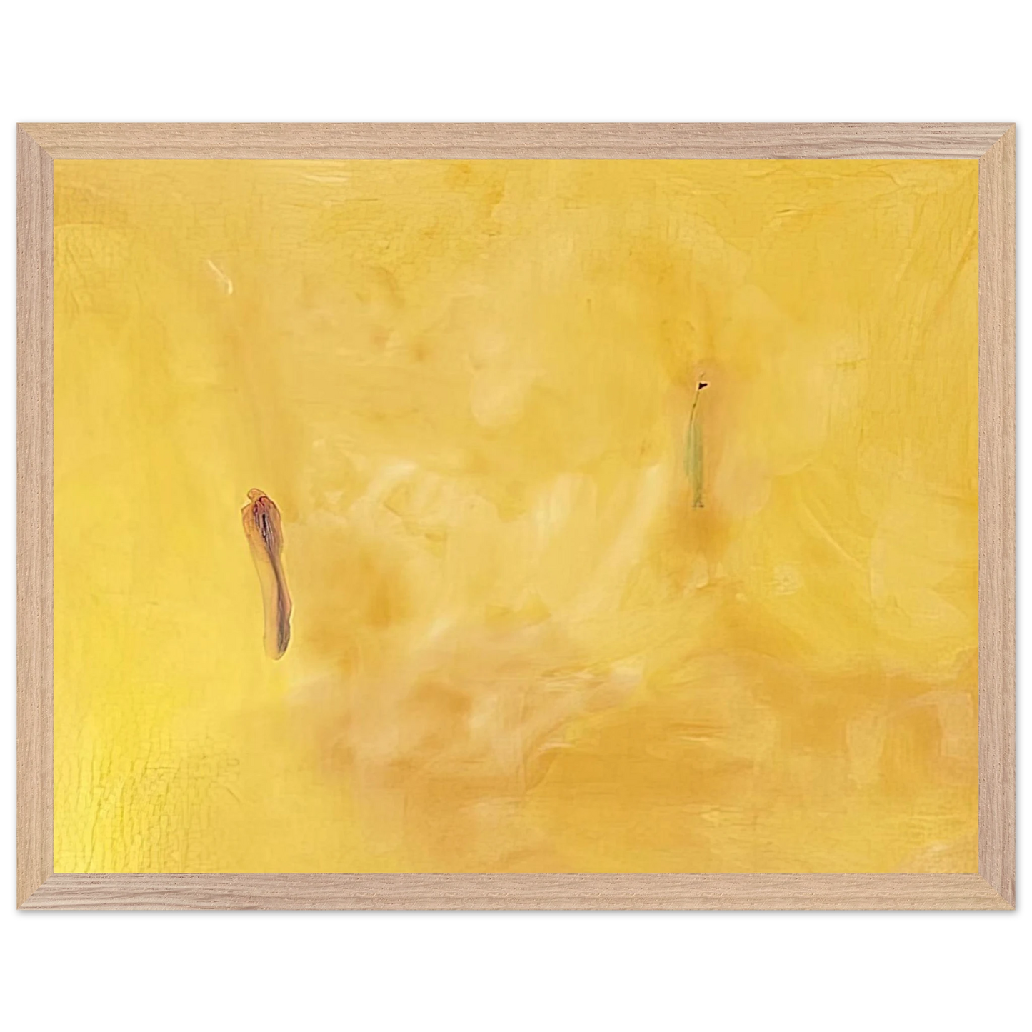 Helen Frankenthaler - Earliness - 1975 Wall art - 70x100 cm / 28x40 inches - Premium Wooden Framed Poster With Fine Art Paper - Black frame