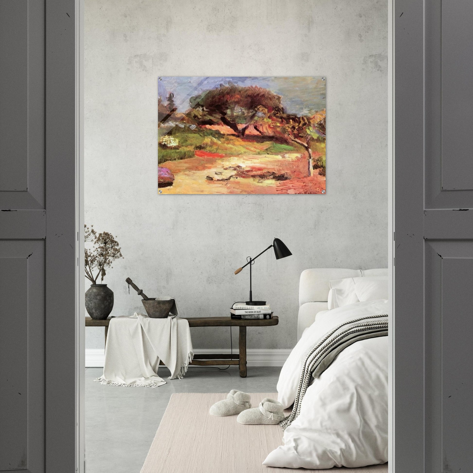 CORSICAN LANDSCAPE 1898 0 - Henri Matisse Acrylic Print - 70x100 cm / 28x40″ inches | Henri Matisse Wall Art | Henri Matisse Prints