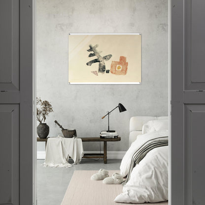 11.5.50 - 1950 - Julius Bissier Acrylic Print - 70x100 cm / 28x40″ inches | Julius Bissier Wall Art | Julius Bissier Prints