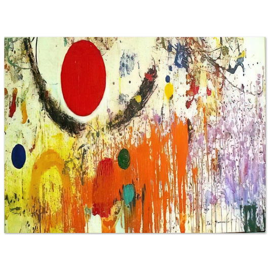 Taro Yamamoto - UNTITLED 1972 Fine Art Poster - Default Title