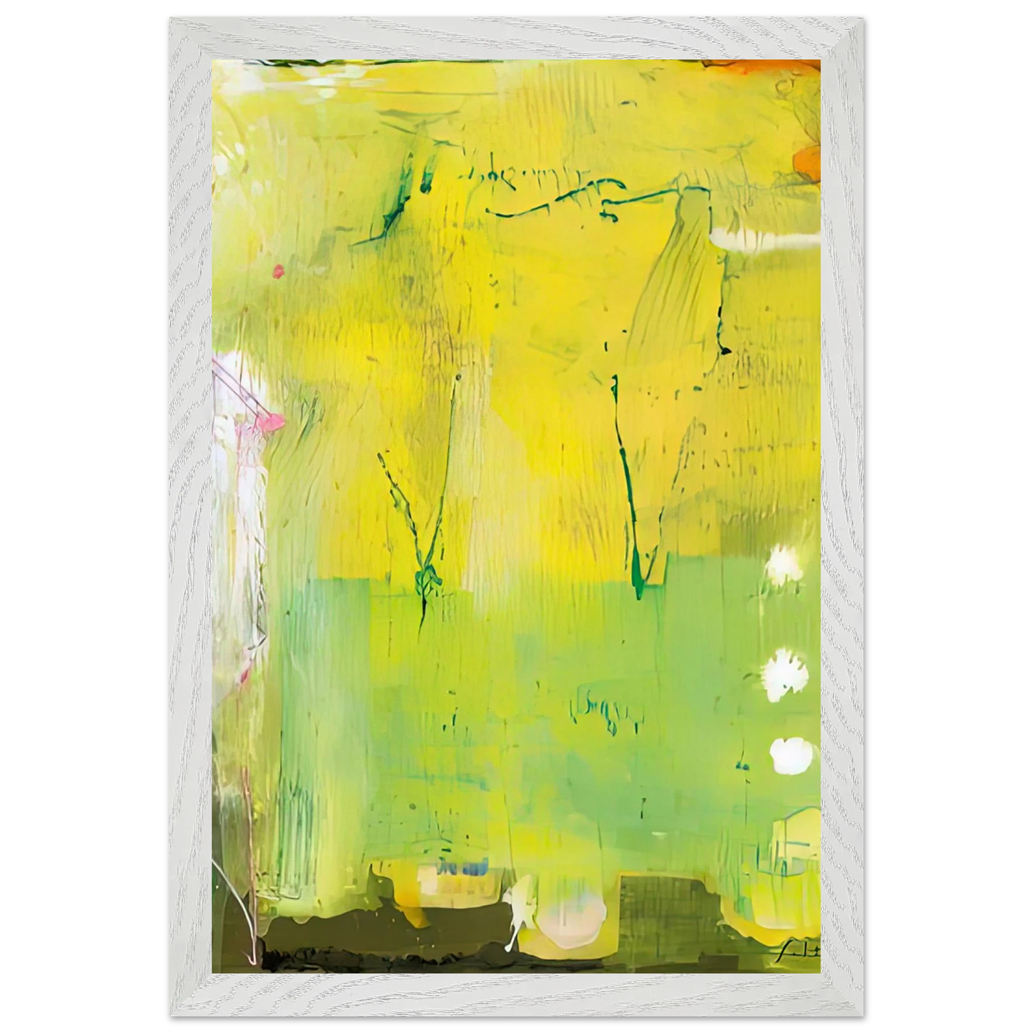 Helen Frankenthaler - The Rake’s Progress, 1991- Wall Art - 30x40 cm / 12x16 inches - Premium Wooden Framed Poster With Fine Art Paper - Black frame