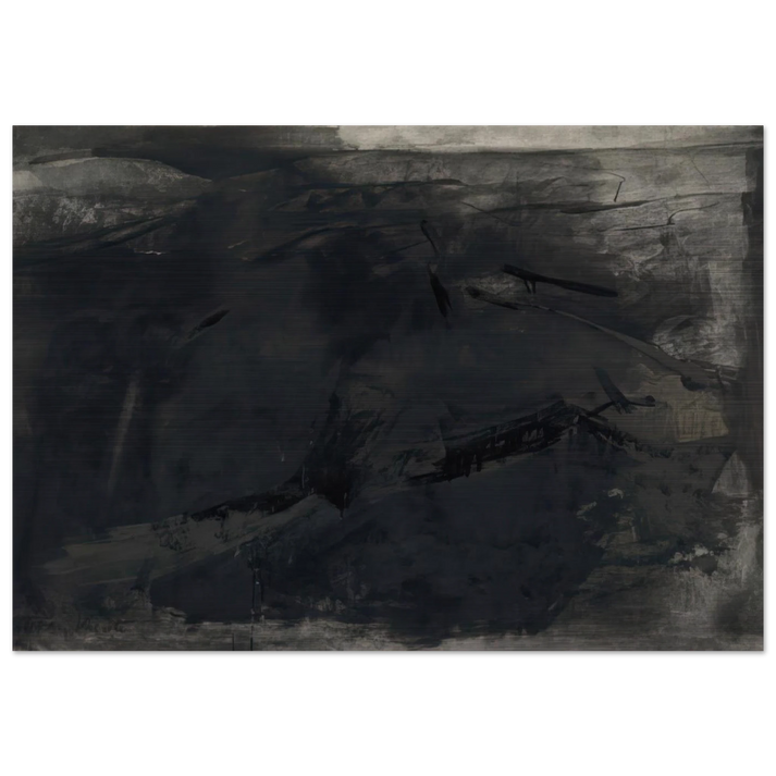 FARAWAY 1970 - Esteban Vicente Brushed Aluminum Print - 70x100 cm / 28x40 inches | Esteban Vicente Aluminum Print | Esteban Vicente Prints