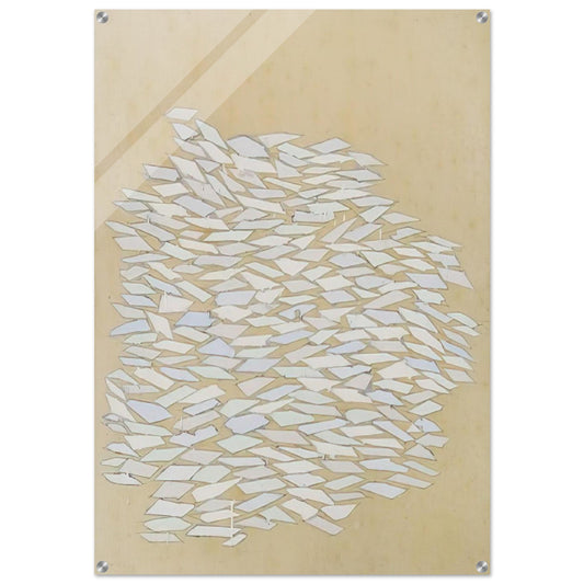 Pastel Statement - 1971 - Robert Goodnough Acrylic Print - 70x100 cm / 28x40″ inches | Robert Goodnough Wall Art | Robert Goodnough Prints