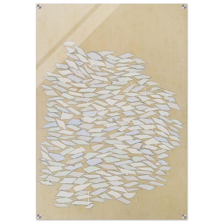 Pastel Statement - 1971 - Robert Goodnough Acrylic Print - 70x100 cm / 28x40″ inches | Robert Goodnough Wall Art | Robert Goodnough Prints