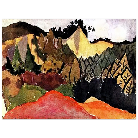 Paul Klee - IN THE QUARRY Fine Art Poster - Default Title