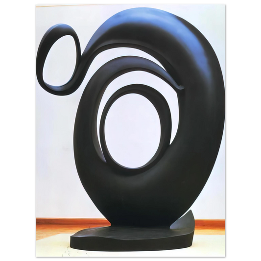 Georgia O'Keeffe - Abstraction Fine Art Poster - 13x18 cm / 5x7 inches