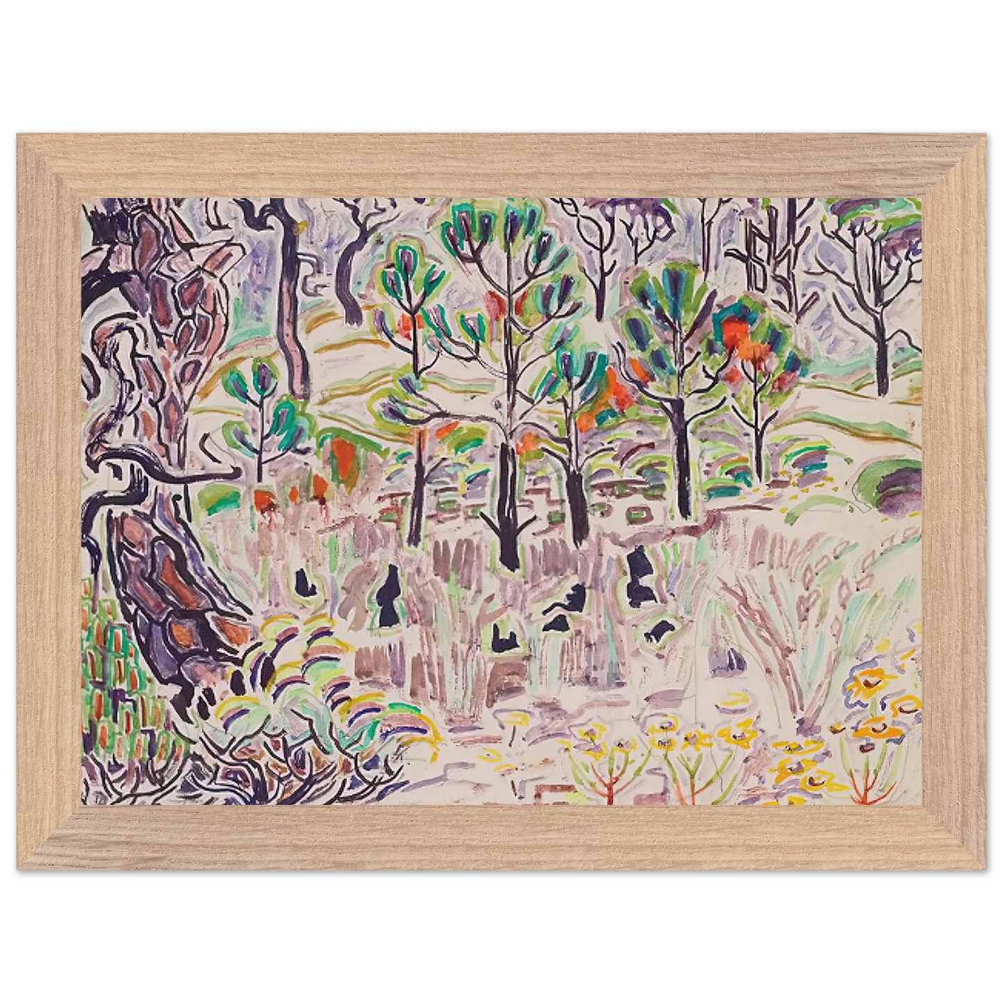 Walter Inglis Anderson - Walter Anderson Wall art - A1 (59.4 x 84.1  cm) - Fine Art Poster - -