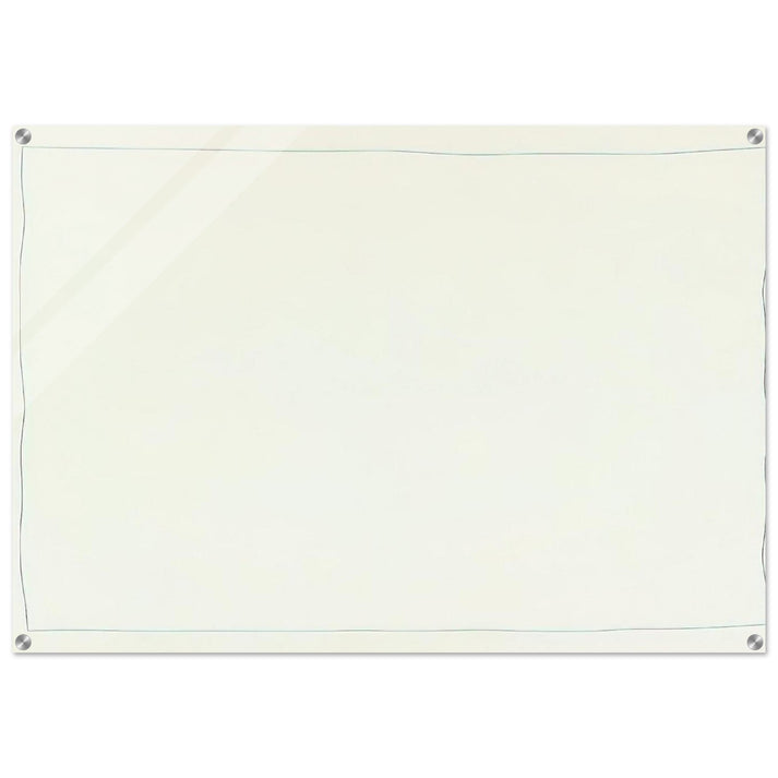 Bent Line Drawing - Minimalism - Robert Ryman Acrylic Print - 70x100 cm / 28x40″ inches