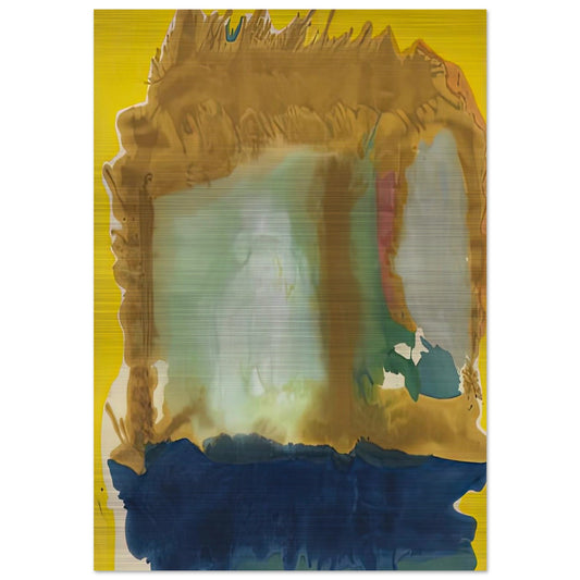 Milkwood Arcade, 1963- - Helen Frankenthaler Brushed Aluminum Print - 70x100 cm / 28x40 inches | Helen Frankenthaler Aluminum Print | Helen Frankenthaler Prints