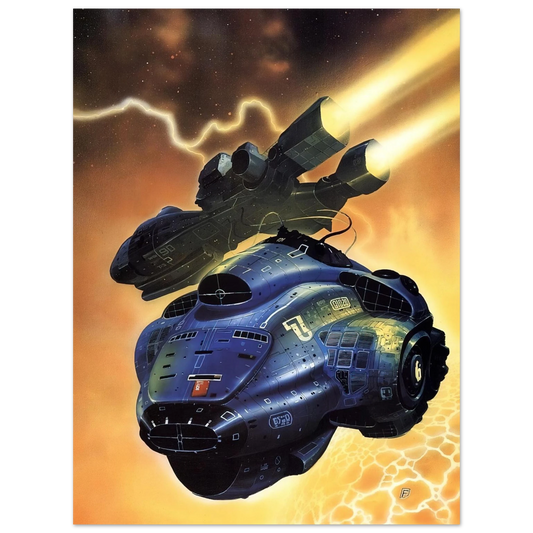 Chris Foss - Chris Foss Fine Art Poster - Default Title