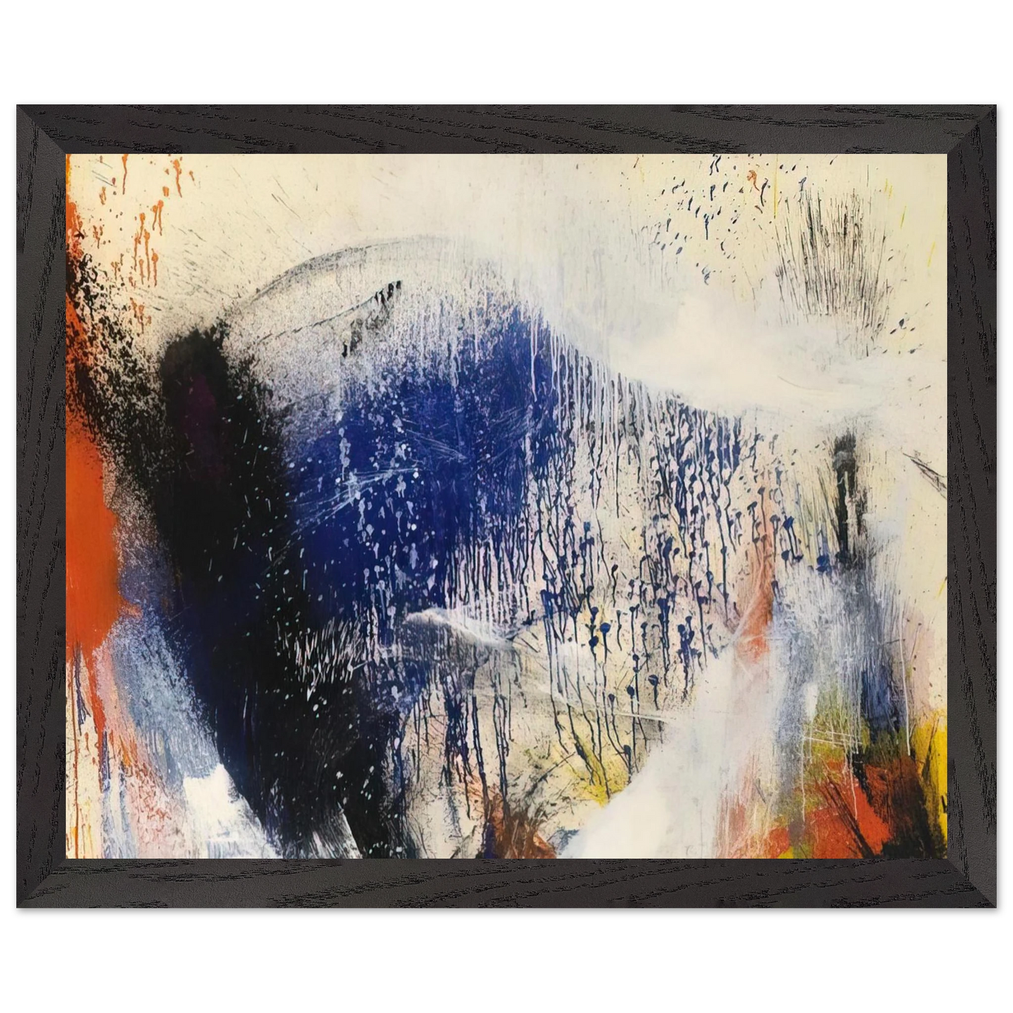 Helen Frankenthaler - Untitled - 1960 Wall art - 40x50 cm / 16x20 inches - Fine Art Poster - -