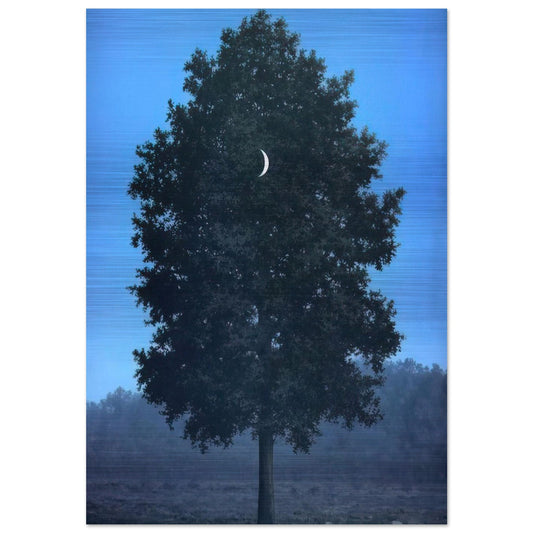 SIXTEENTH OF SEPTEMBER 1956 - Rene Magritte Brushed Aluminum Print - 70x100 cm / 28x40 inches | Rene Magritte Aluminum Print | Rene Magritte Prints
