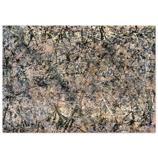 NUMBER 1 LAVENDER MIST 1950 1 - Jackson Pollock Brushed Aluminum Print - 70x100 cm / 28x40 inches | Jackson Pollock Aluminum Print | Jackson Pollock Prints
