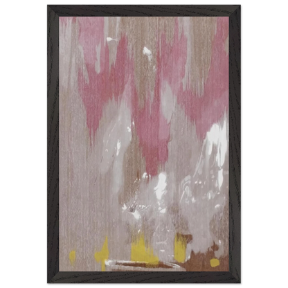 Helen Frankenthaler - Tales of Genji IV - 1998 Wall art - 40x50 cm / 16x20 inches - Premium Wooden Framed Poster With Fine Art Paper-canvas - Wood frame