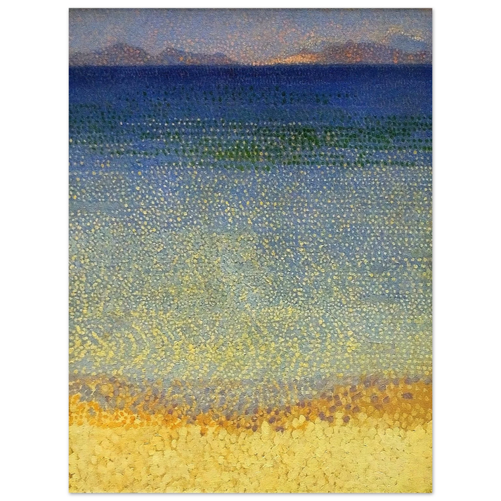 Henri-Edmond Cross - The Iles d'Or The Iles d'Hyeres, Var  75x100 cm / 30x40inches Fine Art Poster