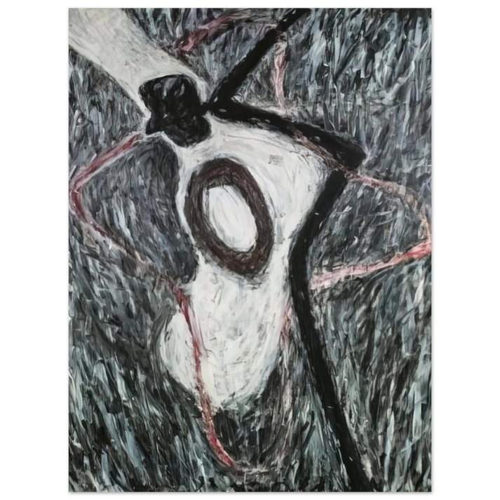 Susan Rothenberg - FEBRUARY 1981  75x100 cm / 30x40inches Fine Art Poster