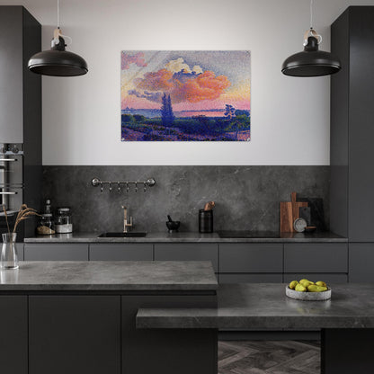 The Pink Cloud - Henri-Edmond Cross Acrylic Print - 70x100 cm / 28x40″ inches