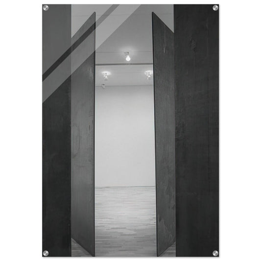 CIRCUIT II 1972 - Richard Serra Acrylic Print - 70x100 cm / 28x40″ inches | Richard Serra Wall Art | Richard Serra Prints