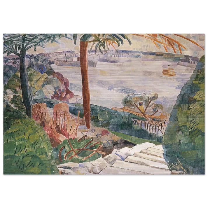 Harbour from Kirribilli - 1937 - Grace Cossington Smith Brushed Aluminum Print - 70x100 cm / 28x40 inches | Grace Cossington Smith Aluminum Print | Grace Cossington Smith Prints