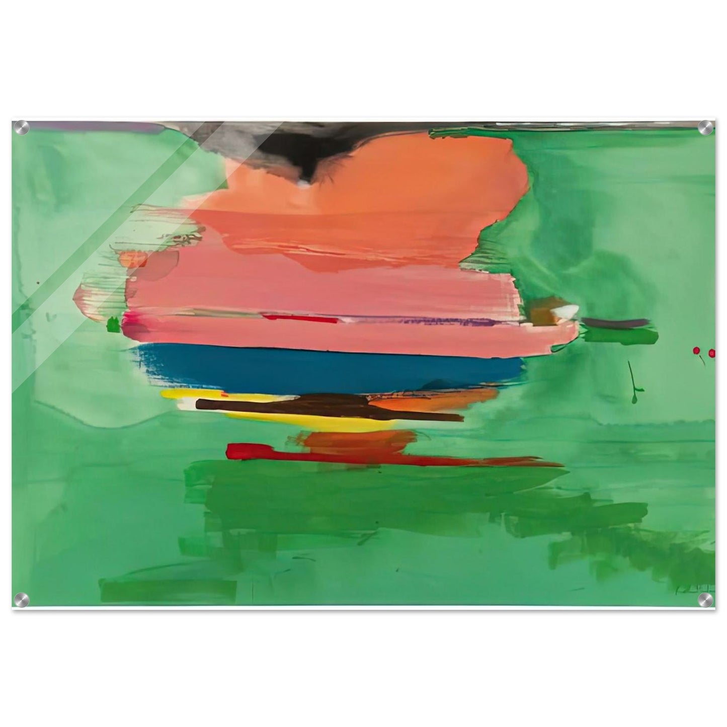 Untitled, 1973- - Helen Frankenthaler Acrylic Print - 70x100 cm / 28x40″ inches | Helen Frankenthaler Wall Art | Helen Frankenthaler Prints