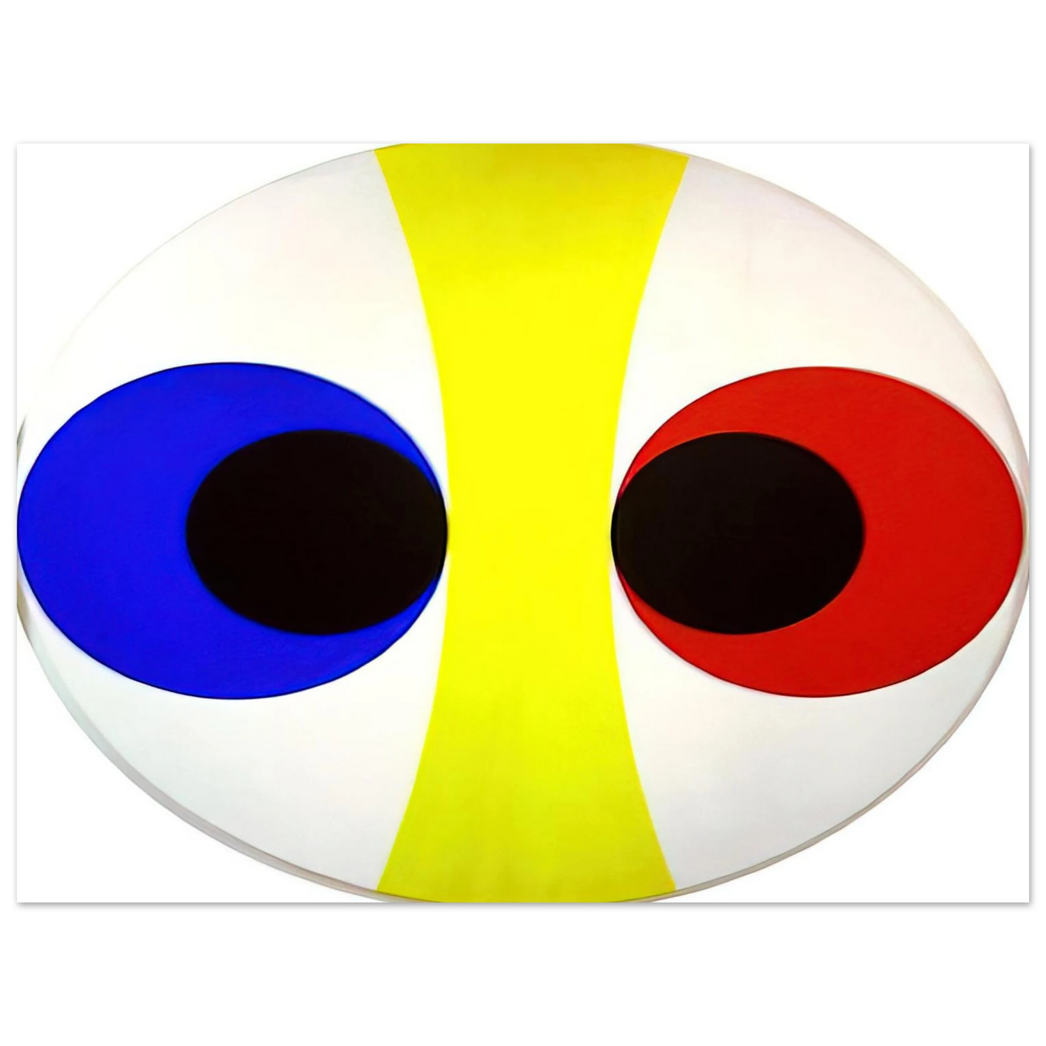 Alexander Liberman - Omicron VII - 1961  75x100 cm / 30x40inches Fine Art Poster