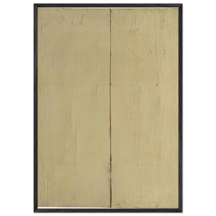 Ciro - 1961 - Mario Schifano 70x100 cm / 28x40 inches Framed Art Print – Black Wooden Frame