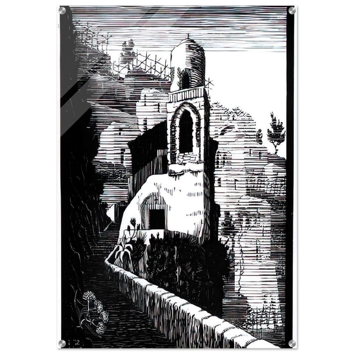 SAN GIOVANNI RAVELLO FEBRUARY 1932 1932 - MC Escher Acrylic Print - 70x100 cm / 28x40″ inches | Maurits Cornelis Escher Prints