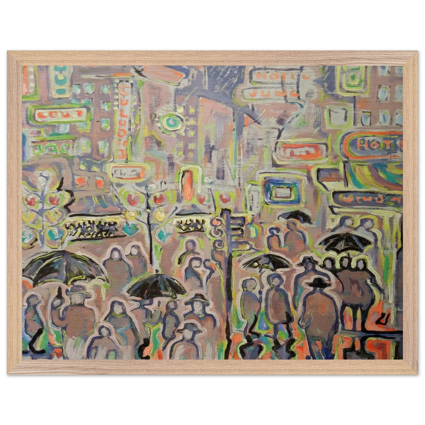 Walter Inglis Anderson - Walter Anderson Wall art - 70x100 cm / 28x40 inches - Premium Wooden Framed Poster With Fine Art Paper - Wood frame