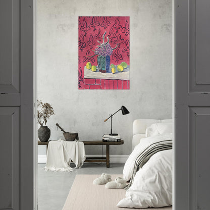 STILL LIFE WITH LEMONS 1943 - Henri Matisse Brushed Aluminum Print - 70x100 cm / 28x40 inches | Henri Matisse Aluminum Print | Henri Matisse Prints