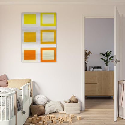 Untitled Schellmann #187-192 - 1990 - Donald Judd Brushed Aluminum Print - 70x100 cm / 28x40 inches | Donald Judd Aluminum Print | Donald Judd Prints