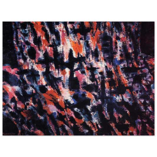 Alfred Manessier - Passion - 1982 Fine Art Poster - Default Title