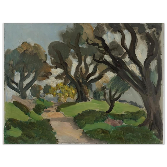 Henri Matisse - LANDSCAPE 1918 Fine Art Poster - Default Title