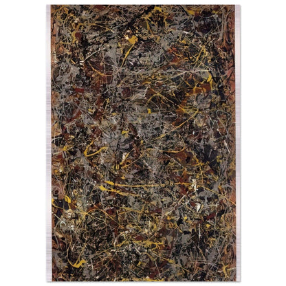 NUMBER 5 1948 1 - Jackson Pollock Brushed Aluminum Print - 70x100 cm / 28x40 inches | Jackson Pollock Aluminum Print | Jackson Pollock Prints