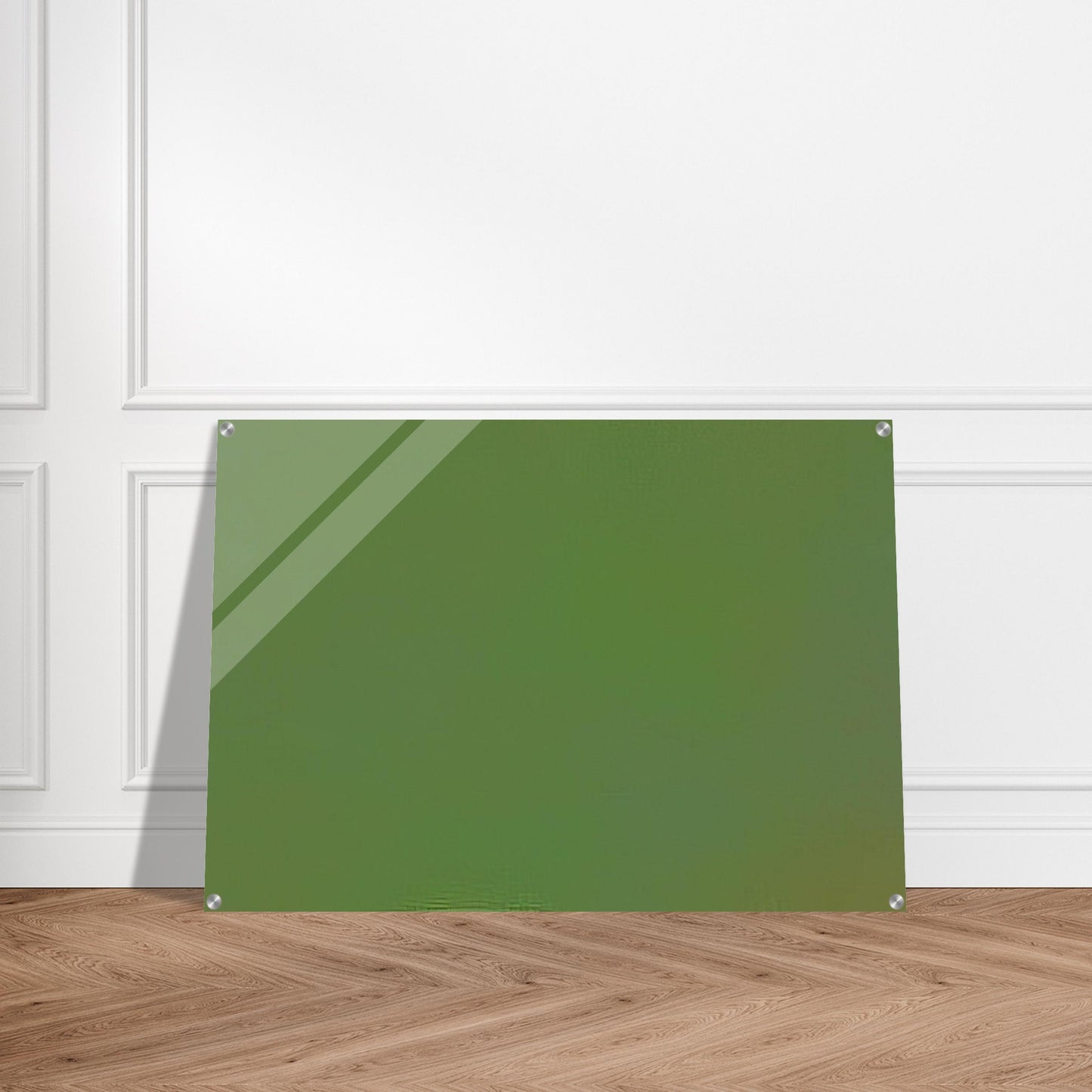 Microchromie vert-terre - Fernand Leduc Acrylic Print - 70x100 cm / 28x40″ inches