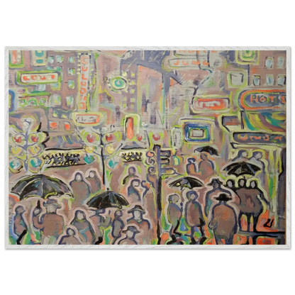 Walter Inglis Anderson - Walter Anderson Wall art - A1 (59.4 x 84.1  cm) - Premium Wooden Framed Poster With Fine Art Paper - Wood frame