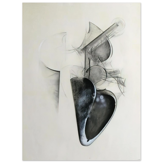 Jay DeFeo - Jay DeFeo/BIG/Untitled Shoetree series Fine Art Poster - Default Title