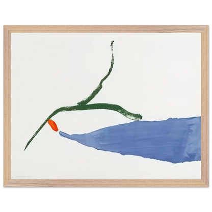 Helen Frankenthaler - A Little Zen - 1970 Wall art - 27x35 cm / 11x14 Inches - Fine Art Poster - -