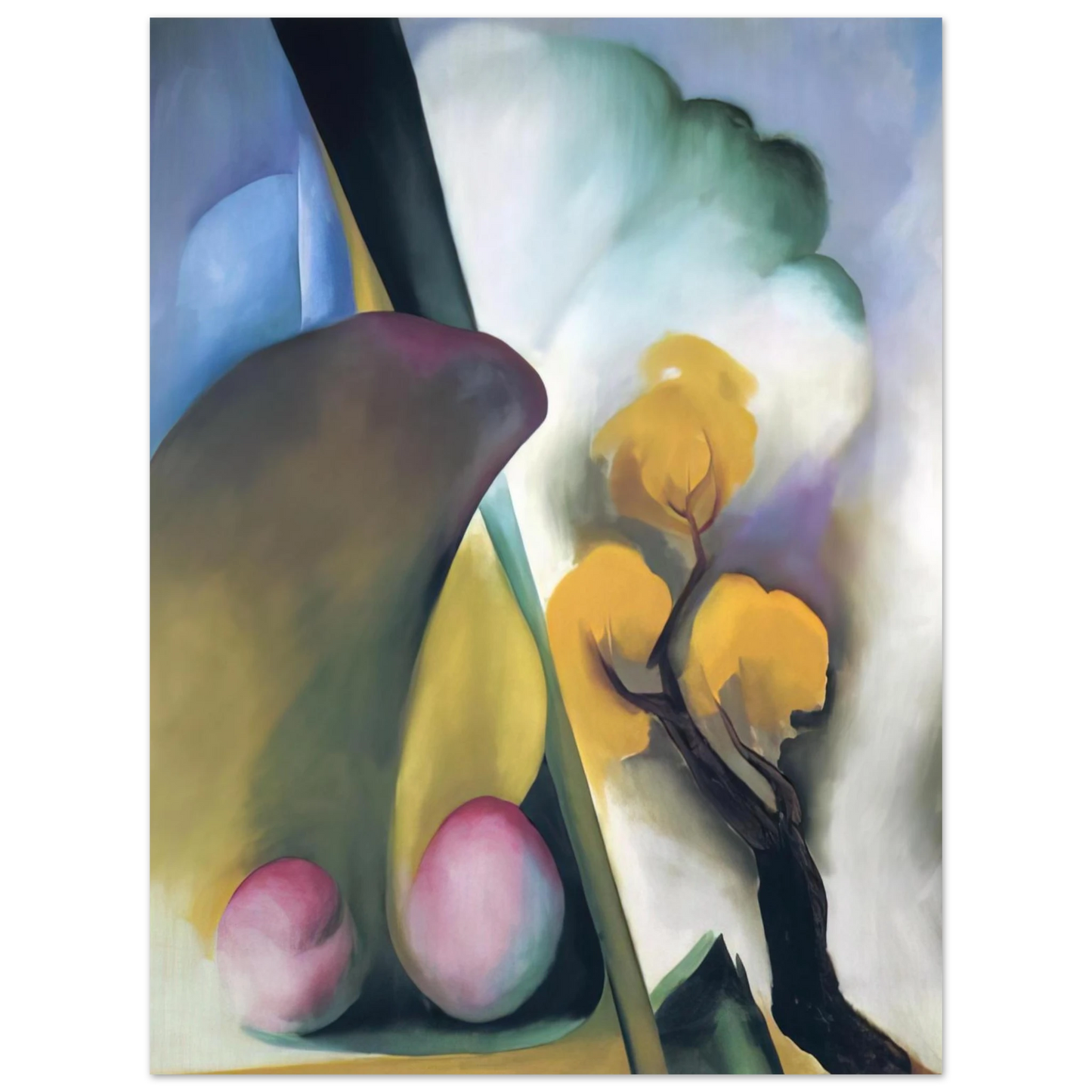 Georgia O'Keeffe - Spring Fine Art Poster - 13x18 cm / 5x7 inches