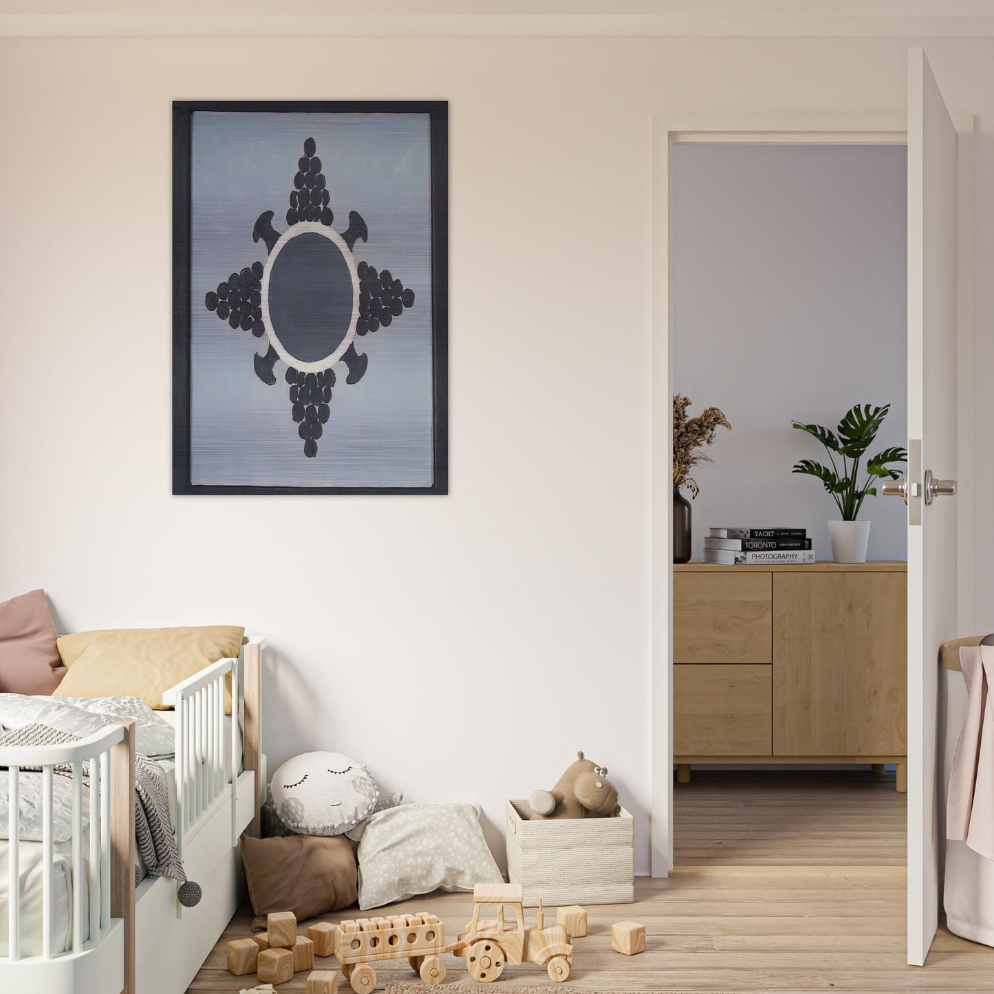 Mandala - 1955 - Forrest Bess Brushed Aluminum Print - 70x100 cm / 28x40 inches | Forrest Bess Aluminum Print | Forrest Bess Prints