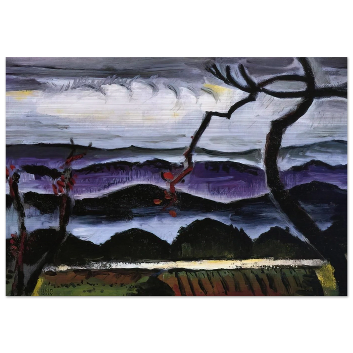 HILLS - Man Ray Brushed Aluminum Print - 70x100 cm / 28x40 inches | Man Ray Aluminum Print | Man Ray Prints