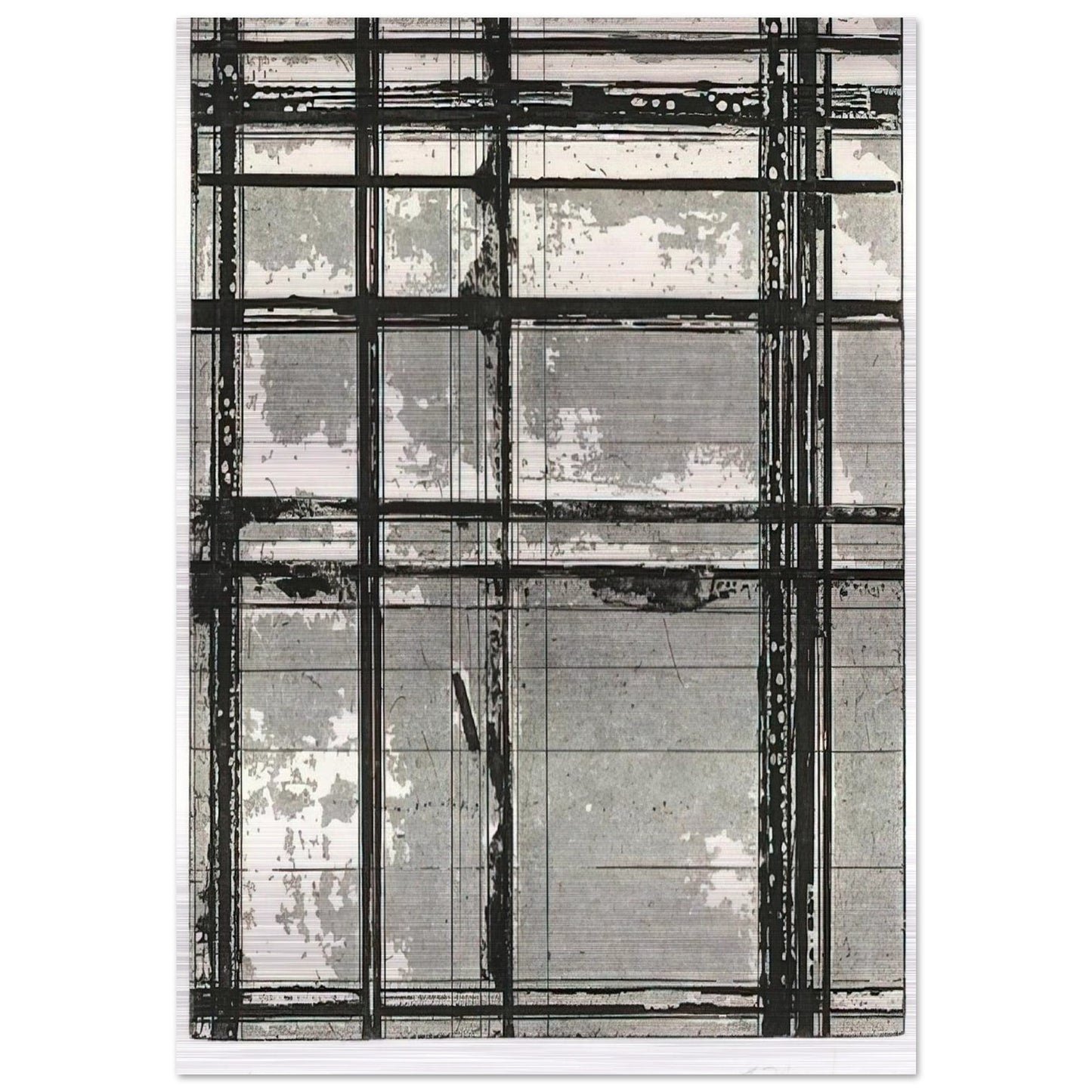Untitled from Tiles - 1979 - Brice Marden Brushed Aluminum Print - 70x100 cm / 28x40 inches | Brice Marden Aluminum Print | Brice Marden Prints