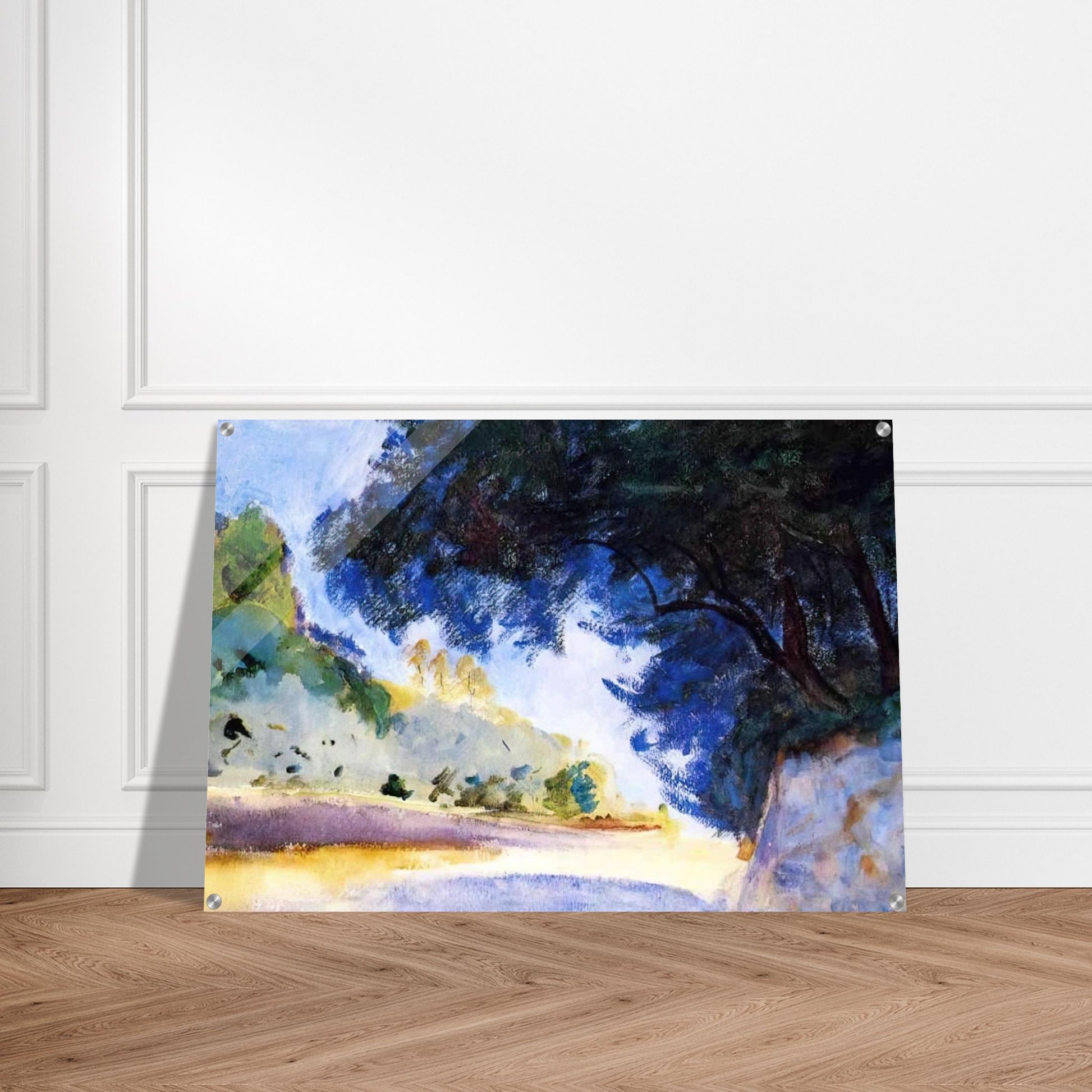 Landscape, Olive Trees, Corfu - John Singer Sargent Acrylic Print - 70x100 cm / 28x40″ inches
