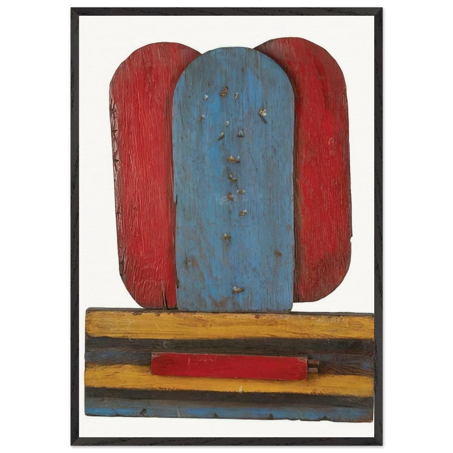 Summer Snow - 1978 - Betty Parsons Framed Art Print – Black Wooden Frame - Default Title - -Framed Art Print