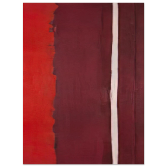 Barnett Newman - Untitled I Fine Art Poster - Default Title
