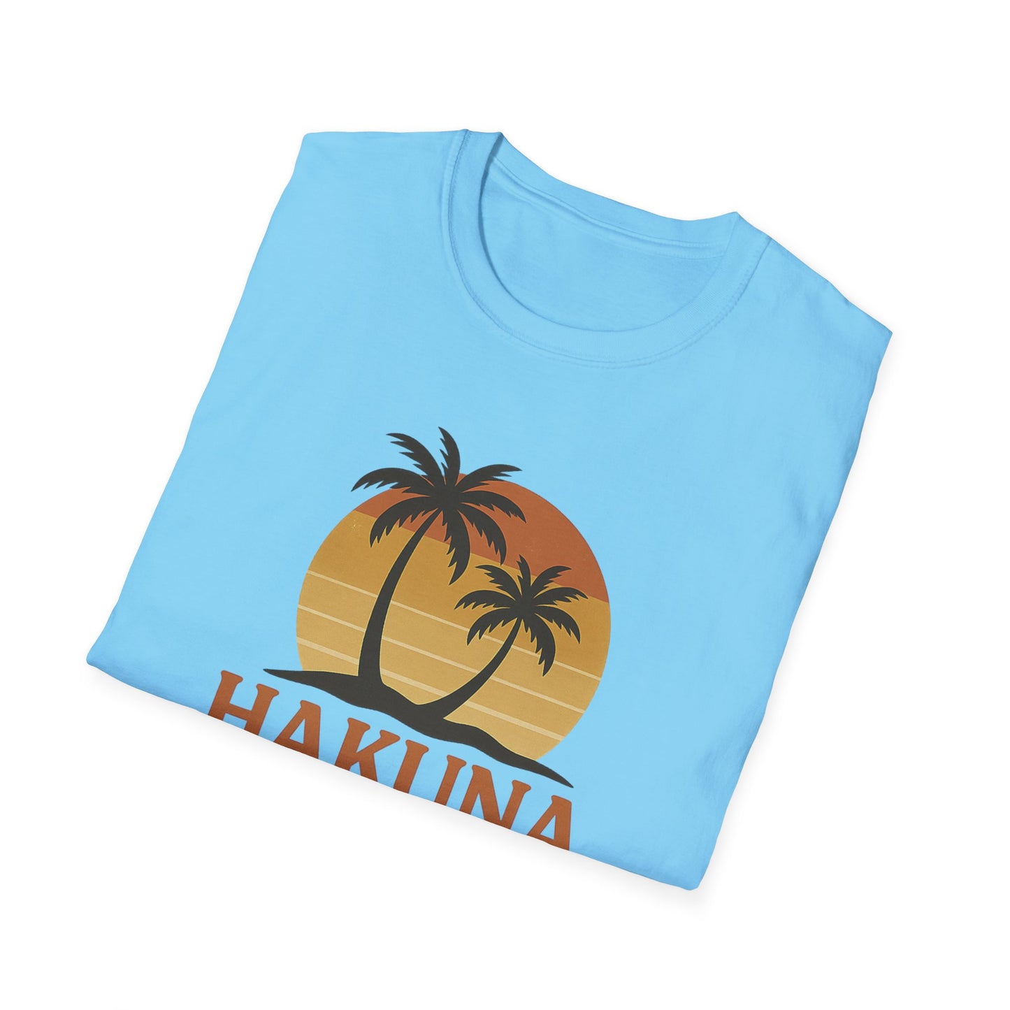 Hakuna Matata Maglietta Grafica Retro, Maglietta Positiva Senza Pensieri, T-Shirt Ispirata agli Anni '90, Top con Citazione di Buonumore, Regalo Unisex