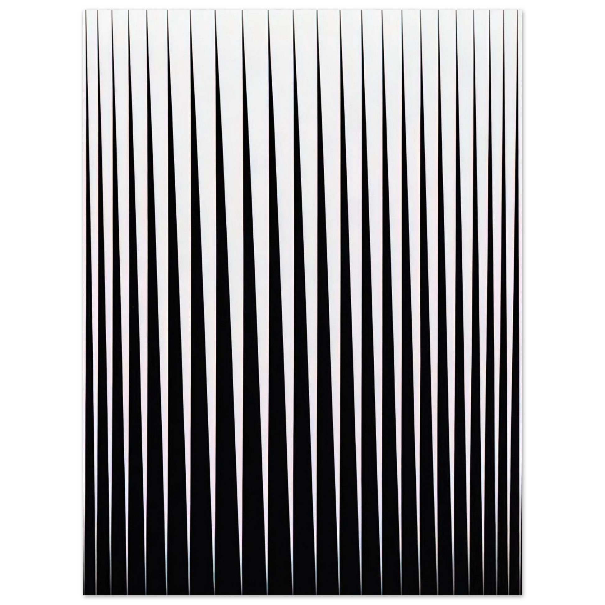 Bridget Riley - BREATHE 1966 Fine Art Poster - Default Title