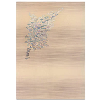 Development TK Como - 1970 - Robert Goodnough Brushed Aluminum Print - 70x100 cm / 28x40 inches | Robert Goodnough Aluminum Print | Robert Goodnough Prints