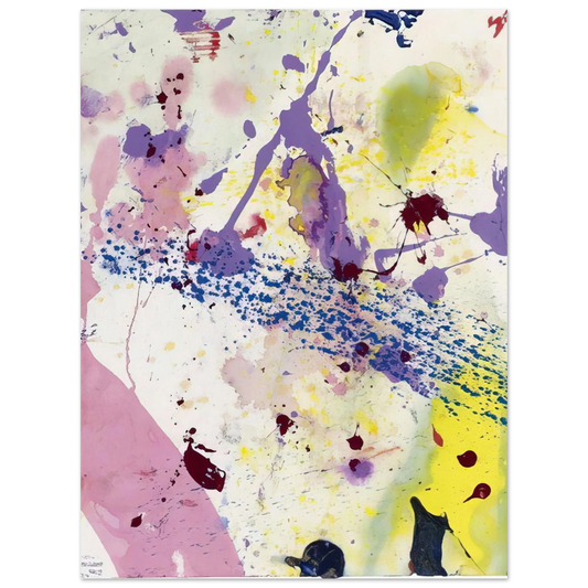 Sam Francis - Untitled  SF 90-342  Fine Art Poster - Default Title