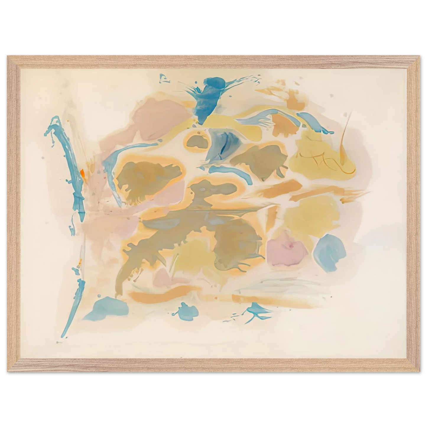 Helen Frankenthaler - Shatter, 1953- Wall Art - 28x40 inches / 70x70 cm - Canvas (Imperial) - -
